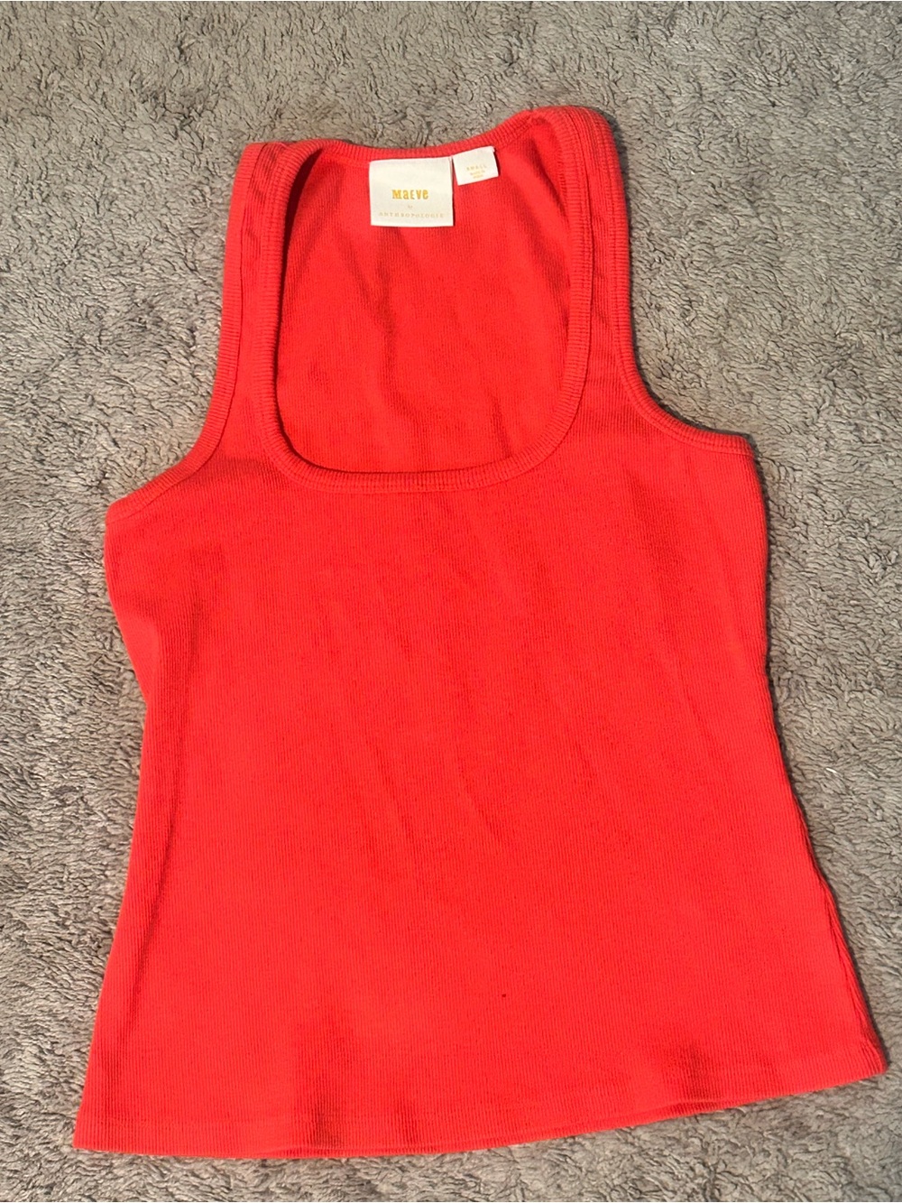 Maeve Racerback Tank Small Ribbed - Picture 2 of 6